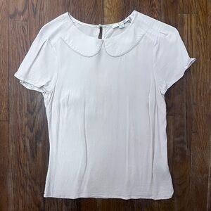 Classic Boden Peter Pan collar top